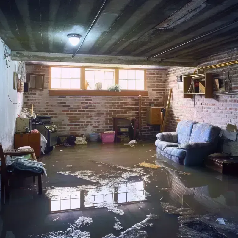 Flooded Basement Cleanup in Muenster, TX